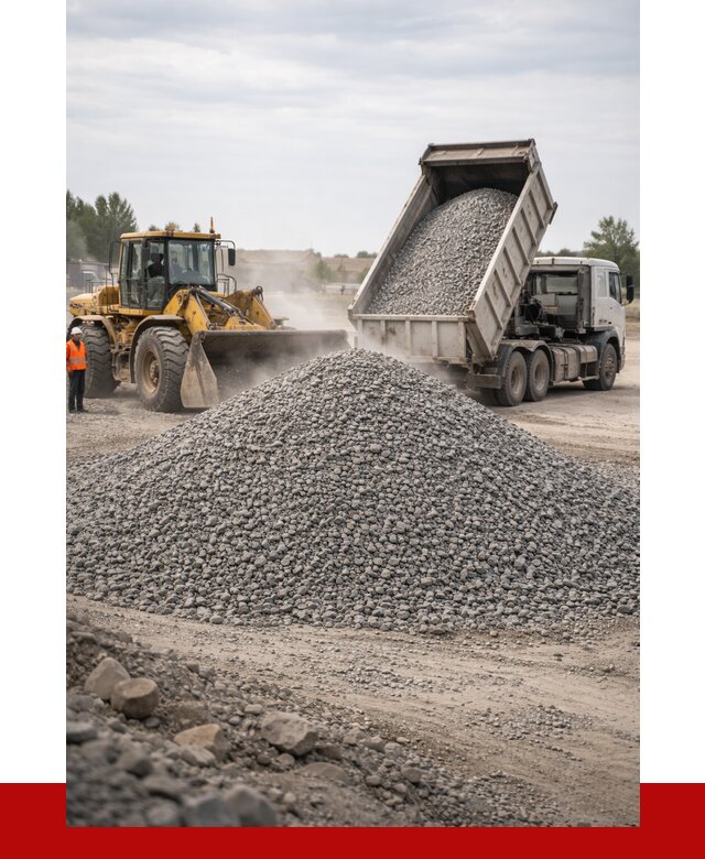 Купить щебень с доставкой в Сафонове от 2562 руб. | ПРОНЕРУДСфн