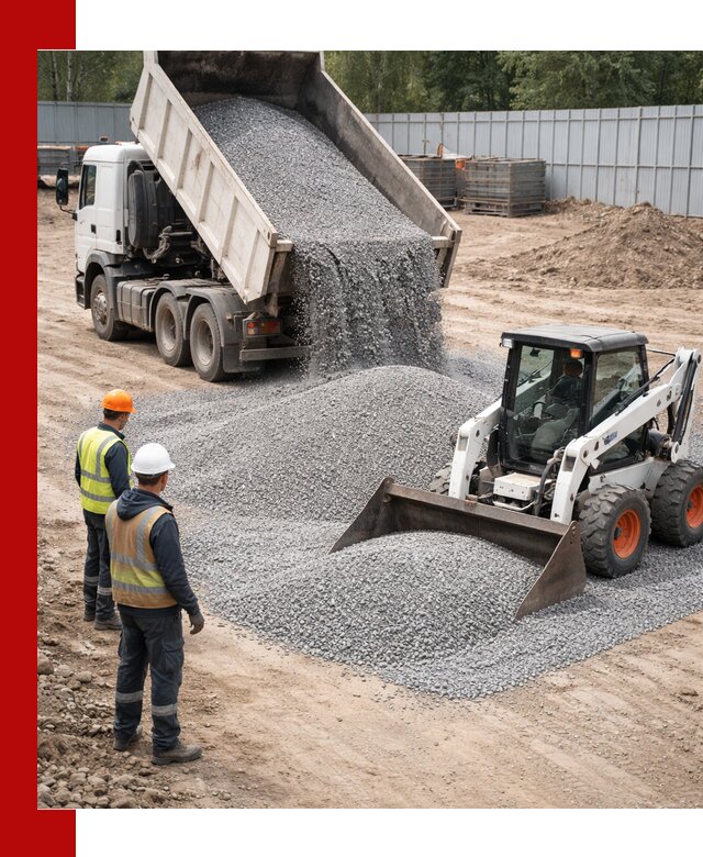 Доставка и продажа гранитного щебня фракции 0-5 в Сафонове