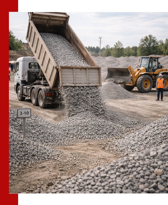 Гранитный щебень фракции 3–10: доставка и продажа в Сафонове