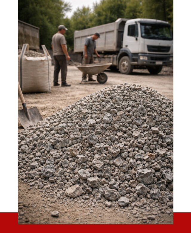 Гранитный щебень фракция 20-40 в Сафонове от 3279 руб. ПРОНЕРУДСфн