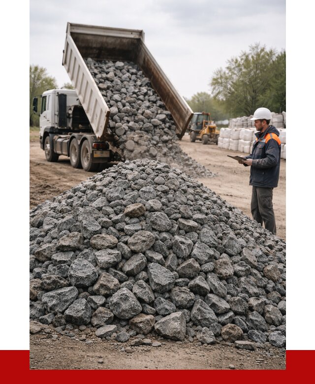 Гранитный щебень фракция 100-200 в Сафонове от 4304 р. ПРОНЕРУДСфн