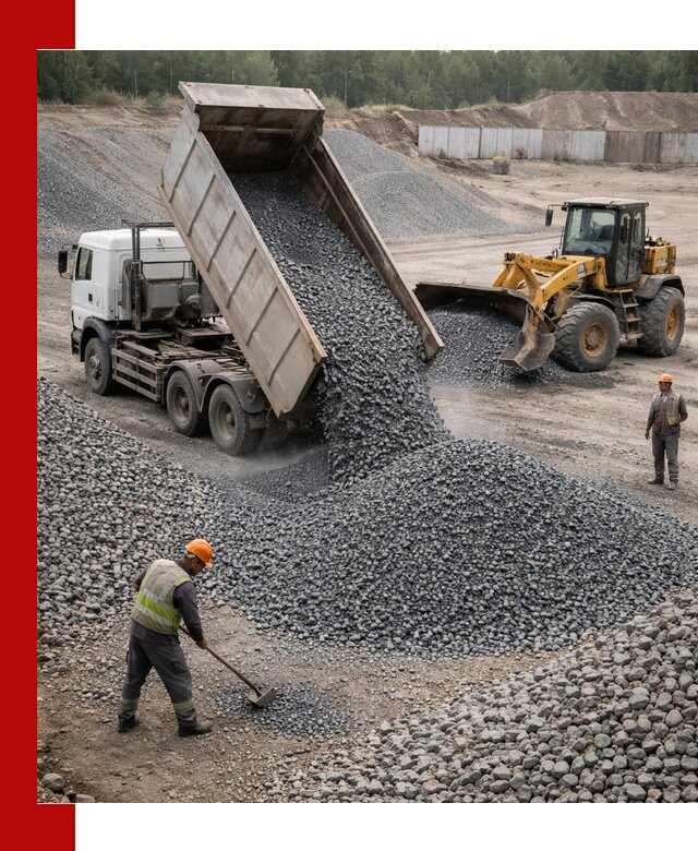 Щебень габбро-диабаз фр. 5-20 с доставкой в Сафонове