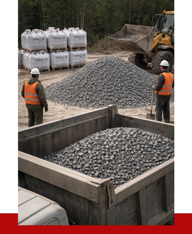 Щебень габбро диабаз 20-40 в Сафонове от 3484 руб. | ПРОНЕРУДСфн