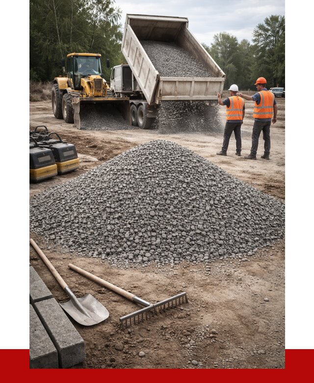 Гравийный щебень купить в Сафонове от 2255 р. ПРОНЕРУДСфн