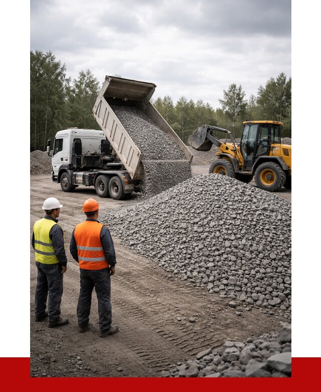 Гравийный щебень фракция 40-70 в Сафонове от 9736р | ПРОНЕРУДСфн