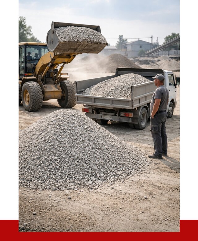 Известняковый щебень фр. 0-5 в Сафонове от 4304 р. | ПРОНЕРУДСфн