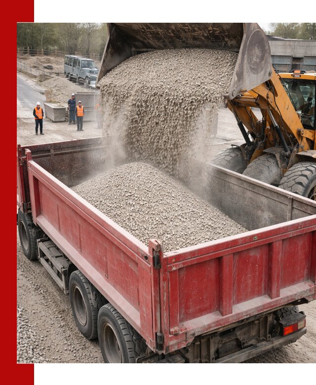 Купить известняковый щебень фракции 0-5 с доставкой в Сафонове