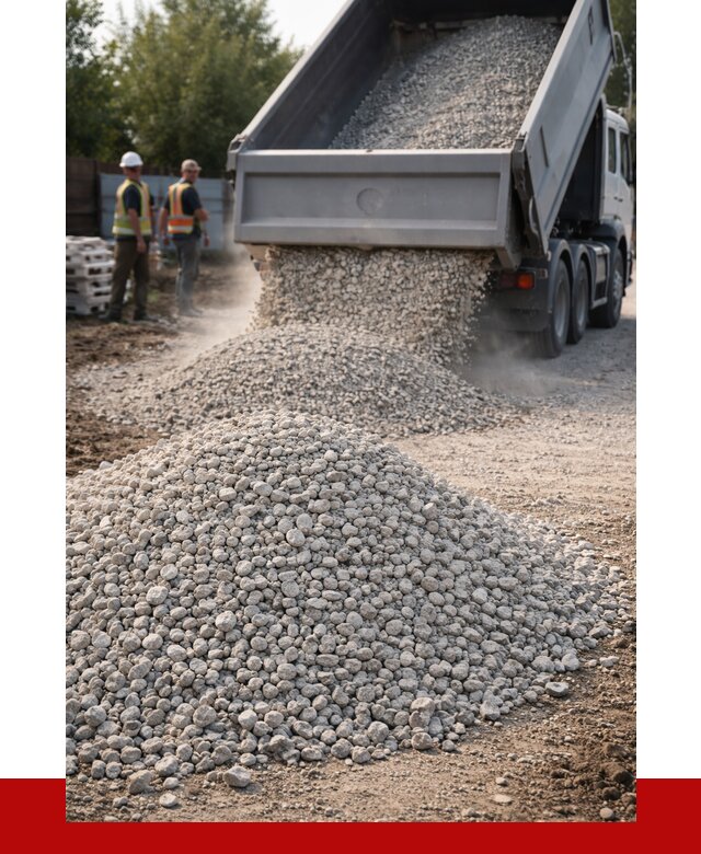 Известняковый щебень фракция 5–10 в Сафонове от 4304 р ПРОНЕРУДСфн