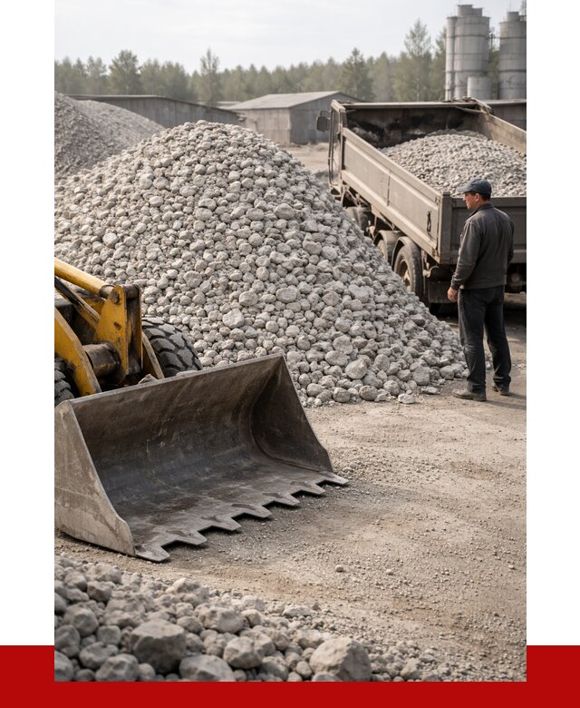 Известняковый щебень фракция 40-70 в Сафонове от 4304 р. | ПРОНЕРУДСфн