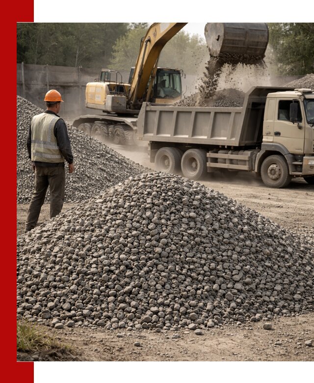 Шлаковый щебень фракция 5-20 с доставкой в Сафонове
