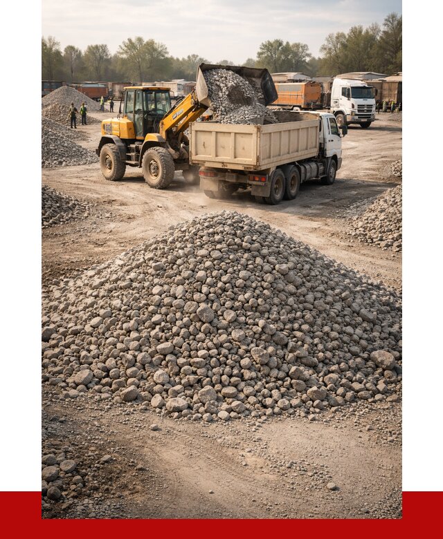 Вторичный щебень фракция 40-70 в Сафонове от 1783 р, ПРОНЕРУДСфн