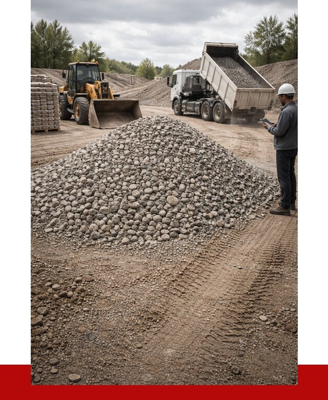 Купить бетонный щебень в Сафонове, от 3279 р. ПРОНЕРУДСфн
