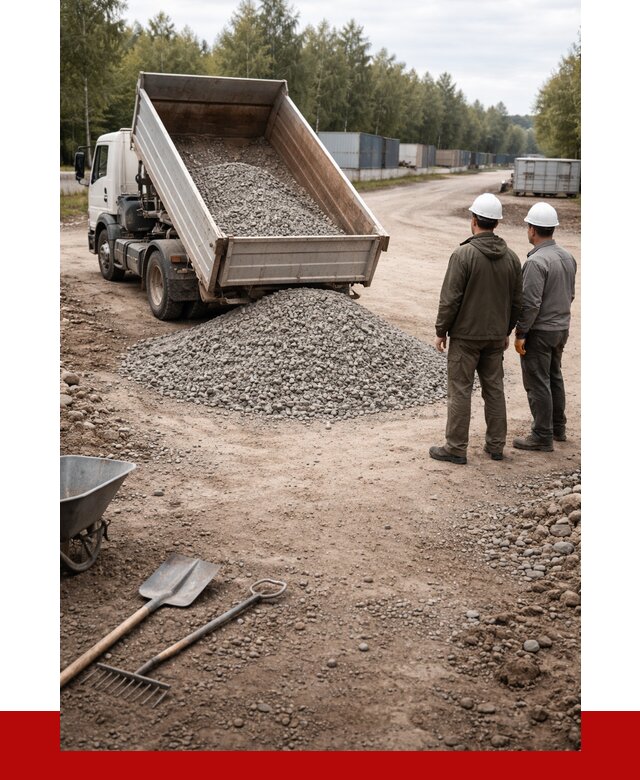 Бетонный щебень фракция 5-20 в Сафонове от 3279 р., ПРОНЕРУДСфн