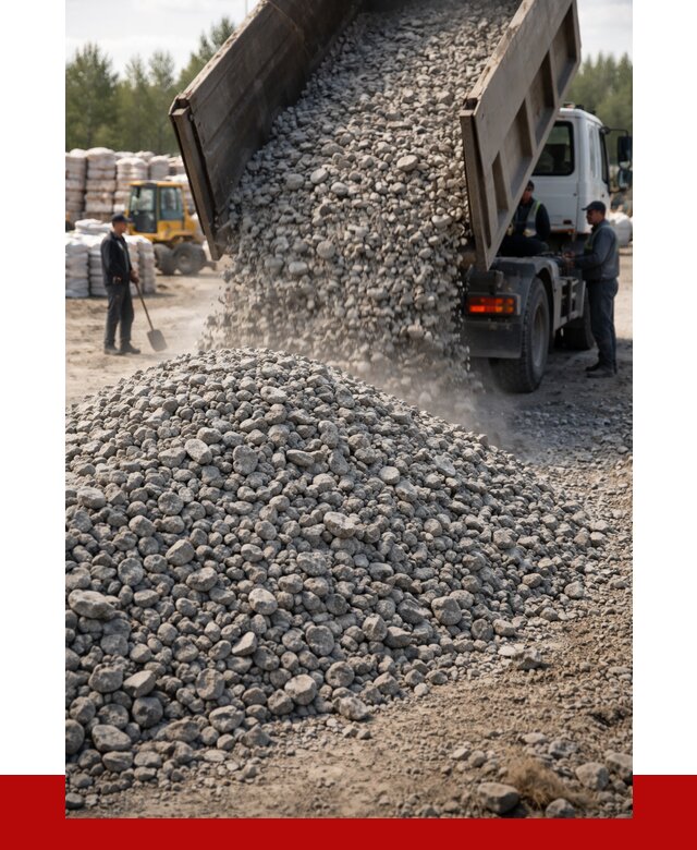 Бетонный щебень фракция 40-70 в Сафонове от 1845 р. ПРОНЕРУДСфн