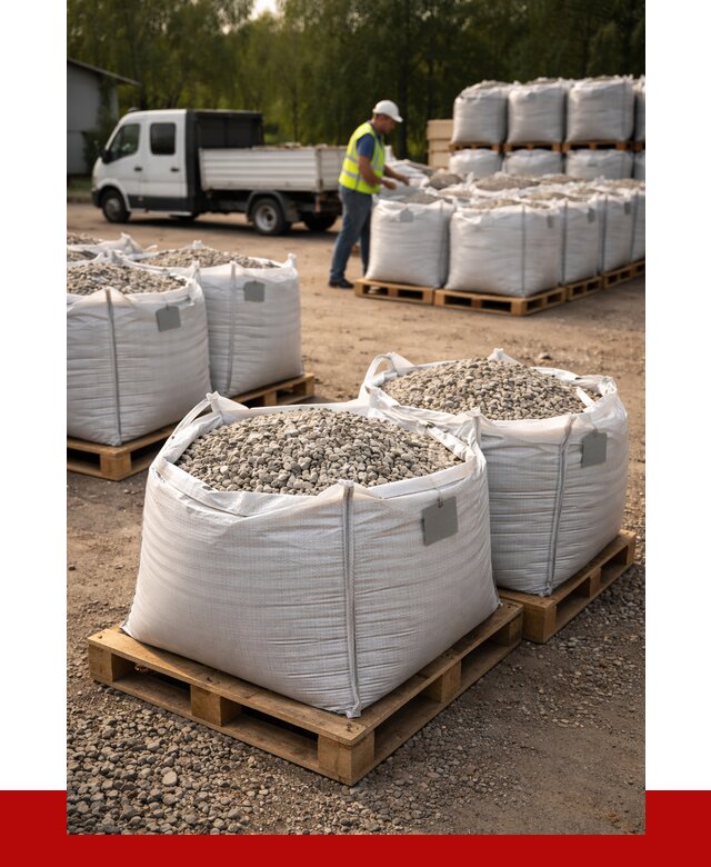 Щебень в мешках с доставкой в Сафонове от 4304 р. | ПРОНЕРУДСфн