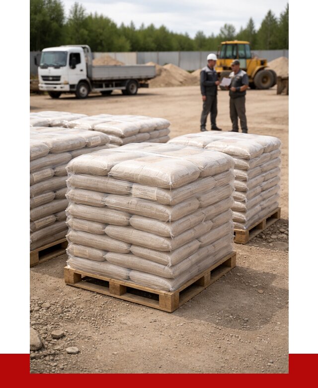 Карьерный песок в мешках в Сафонове от 1230 р. - ПРОНЕРУДСфн