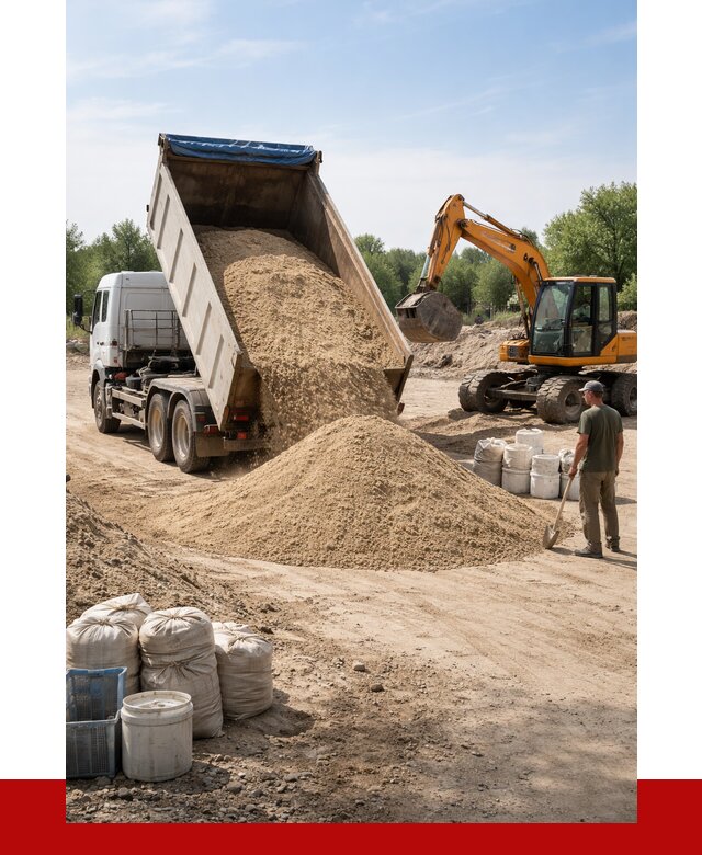 Купить речной песок в Сафонове от 1230 р. за куб | ПРОНЕРУДСфн