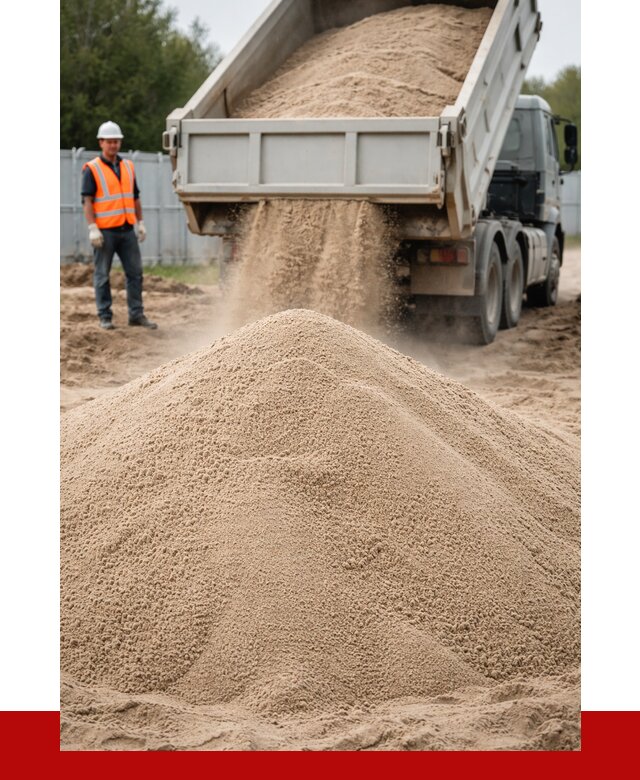 Купить сеяный песок с доставкой в Сафонове от 2255 р ПРОНЕРУДСфн