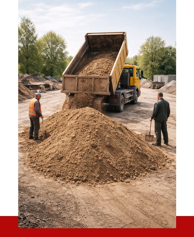 Пескогрунт в Сафонове от 4304 р. с доставкой от ПРОНЕРУДСфн