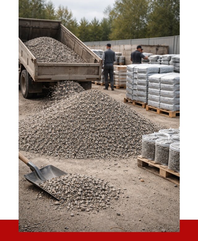 Гравий фракция 5-20 в Сафонове купить от 2357 р. ПРОНЕРУДСфн