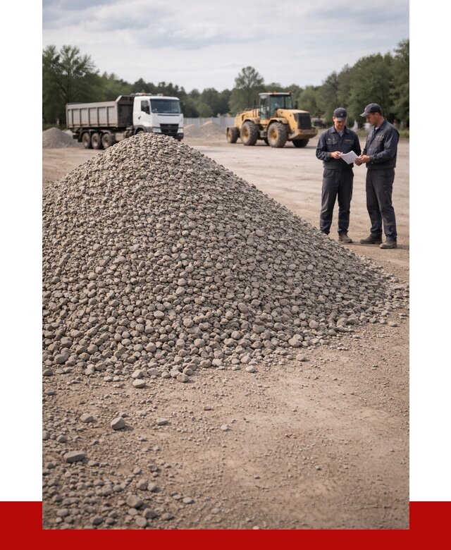 Купить гравий фракция 40-70 в Сафонове от 1230 р. | ПРОНЕРУДСфн