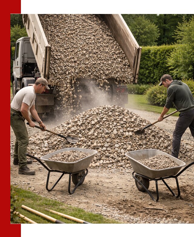 Доставка и продажа декоративной гальки в Сафонове