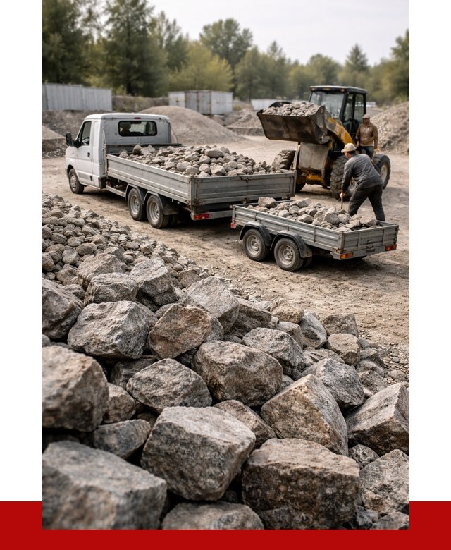 Купить бутовый камень гранитный в Сафонове от 2869 р. | ПРОНЕРУДСфн