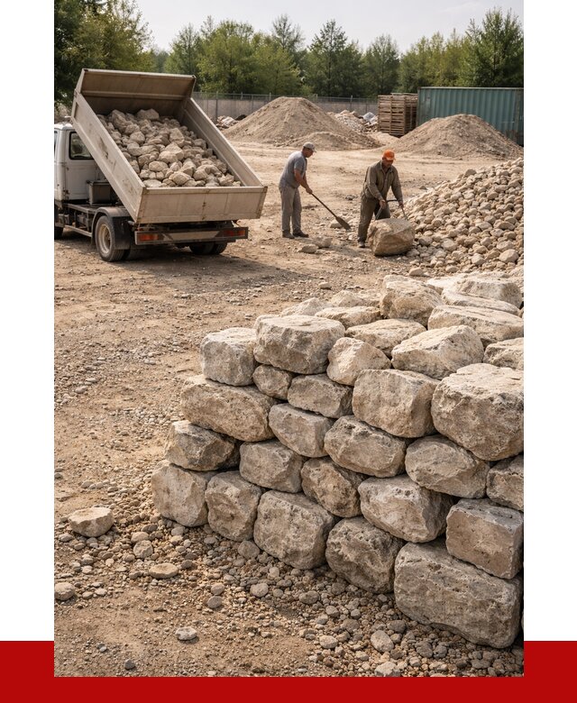 Бутовый камень известняковый в Сафонове от 4304 р. | ПРОНЕРУДСфн