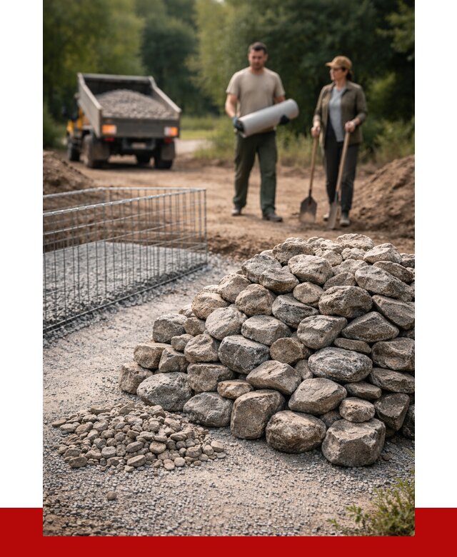 Камень для габионов фракция 100-200 в Сафонове от 4919 р. | ПРОНЕРУДСфн