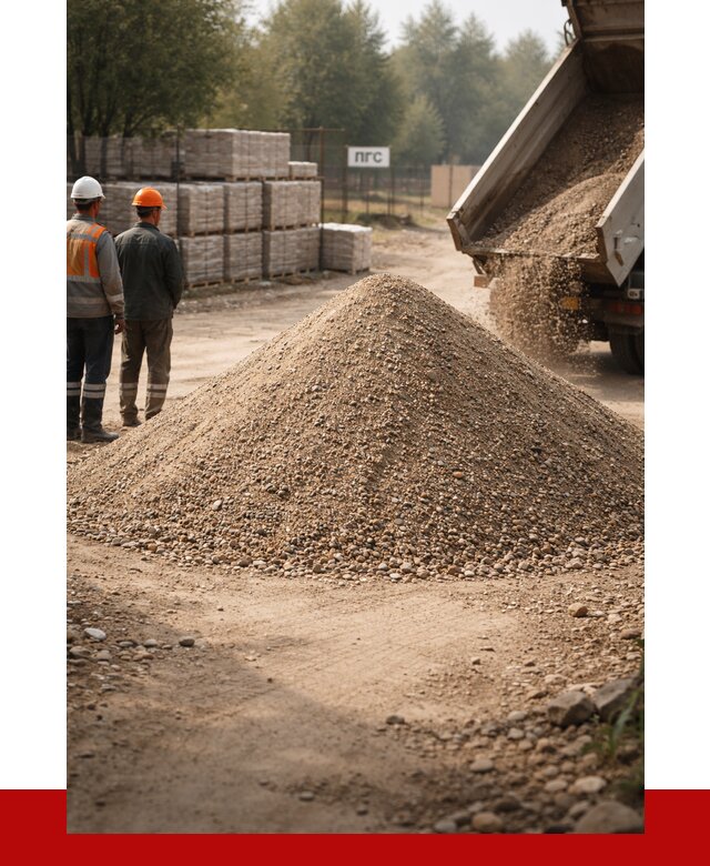 ПГС С1 с доставкой в Сафонове от 2869 р. за куб | ПРОНЕРУДСфн