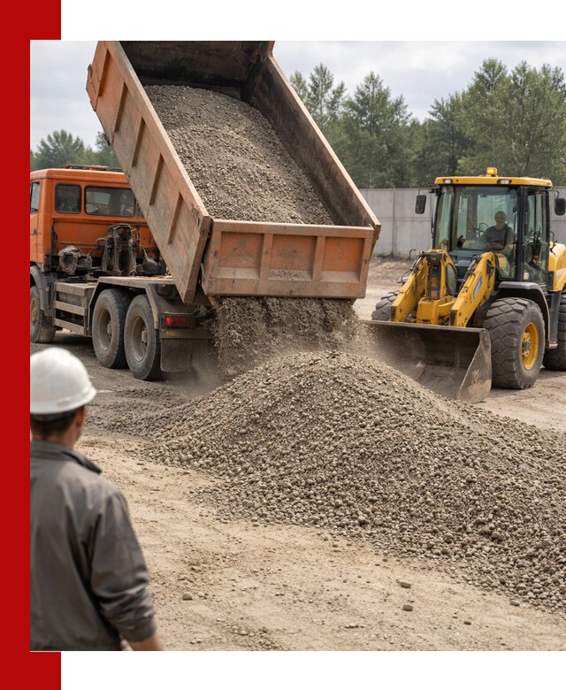 Доставка щпс С8 самосвалами в Сафонове от производителя