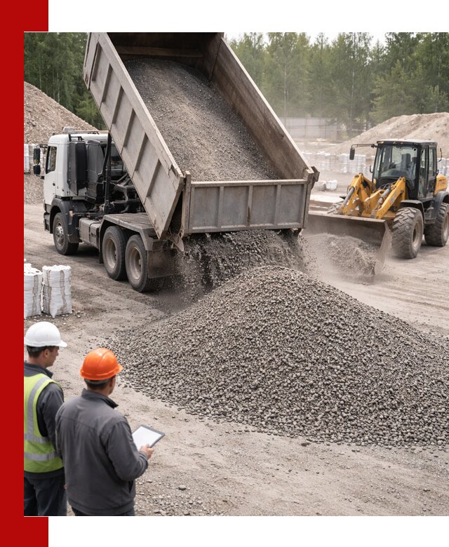 Доставка и продажа гранитного отсева 0-10 в Сафонове