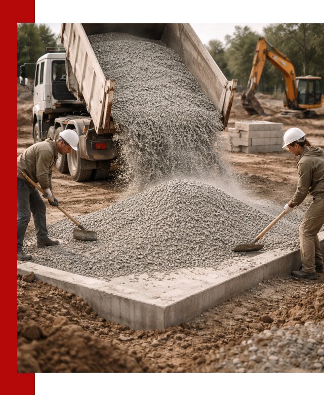 Доставка и продажа отсева для бетона в Сафонове