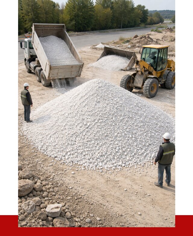 Белая мраморная крошка в Сафонове от 4304 р. с доставкой | ПРОНЕРУДСфн