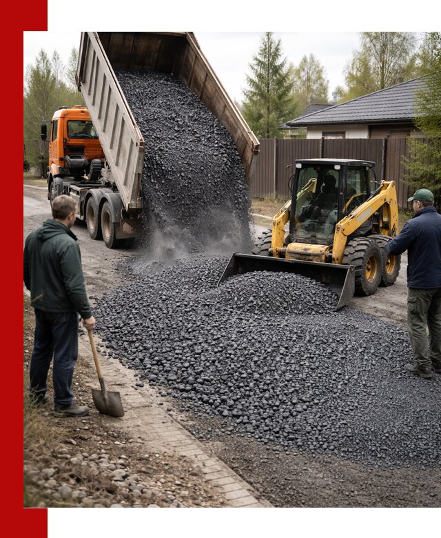 Крошка габбро с доставкой в Сафонове для строительных работ