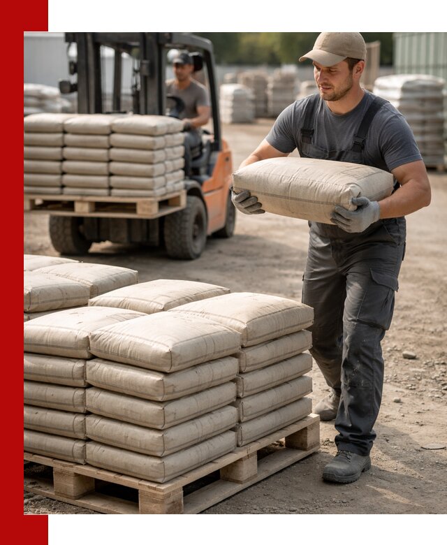 Доставка цемента в мешках оптом и в розницу в Сафонове