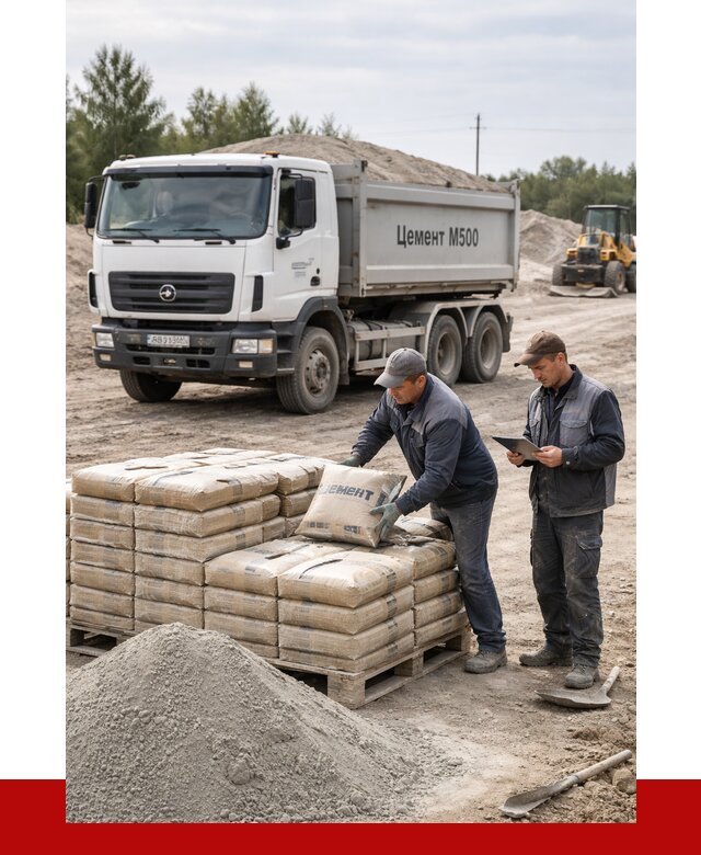 Купить цемент м500 с доставкой в Сафонове от 5329 р. | ПРОНЕРУДСфн