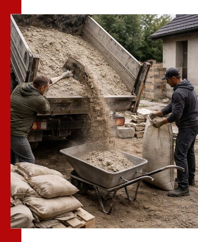 Качественная сухая смесь для кладки с доставкой в Сафонове