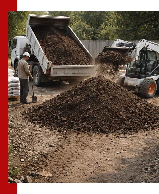 Доставка растительного грунта в Сафонове от производителя оптом и в розницу