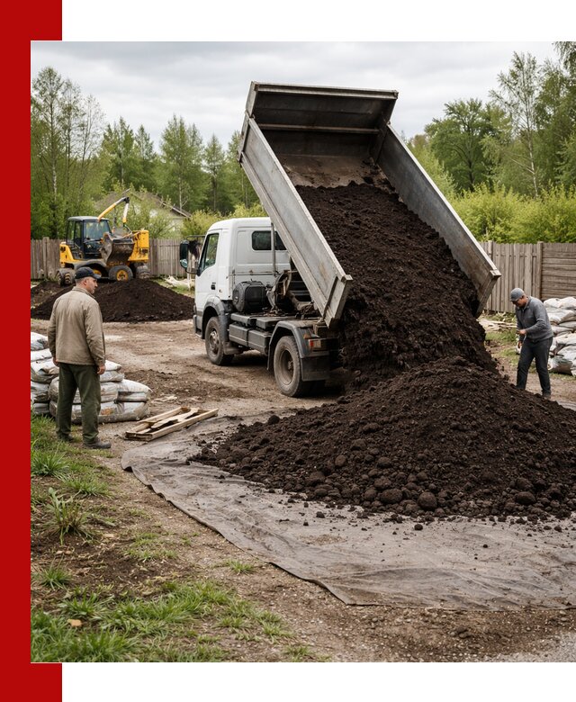 Доставка качественного почвогрунта в Сафонове оптом и в розницу