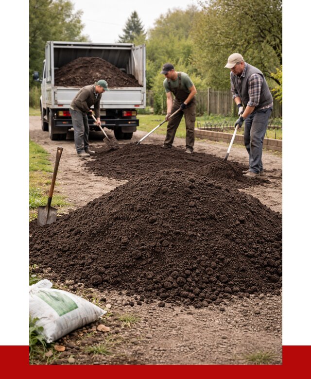 Купить землю для огорода в Сафонове от 3279 р./куб | ПРОНЕРУДСфн