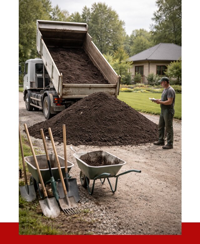 Купить чернозем с доставкой в Сафонове от 1845 р. | ПРОНЕРУДСфн