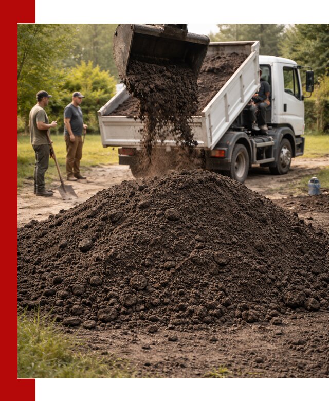 Доставка и продажа чернозема в Сафонове оптом и в розницу