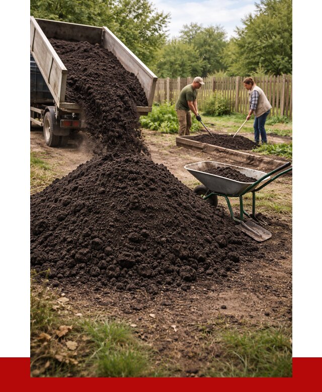 Купить чернозем для огорода в Сафонове от 2562 р. | ПРОНЕРУДСфн