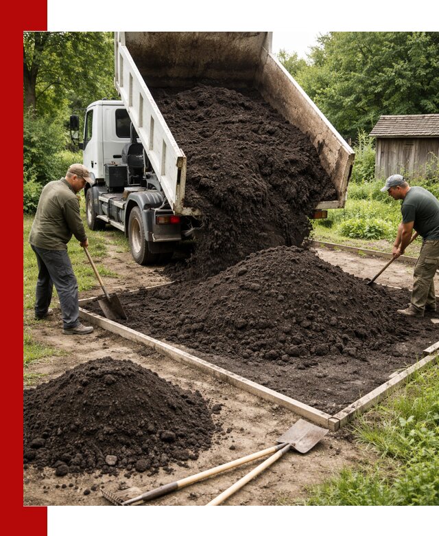 Купить чистый чернозем для огорода с доставкой в Сафонове