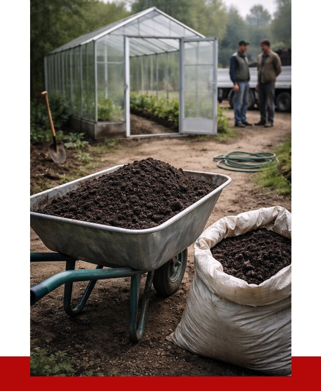 Чернозем для теплицы в Сафонове с доставкой от 1537 р. | ПРОНЕРУДСфн