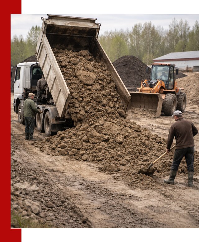 Доставка глин и суглинков в Сафонове оптом и вкрай