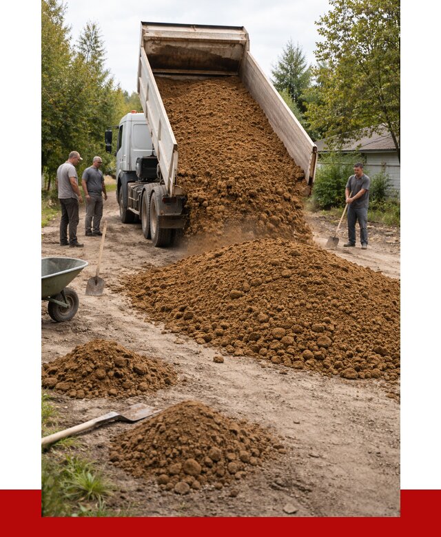 Купить суглинок с доставкой в Сафонове от 2562 р. за куб | ПРОНЕРУДСфн