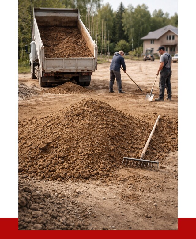 Суглинок для планировки в Сафонове с доставкой от 4304 р. | ПРОНЕРУДСфн