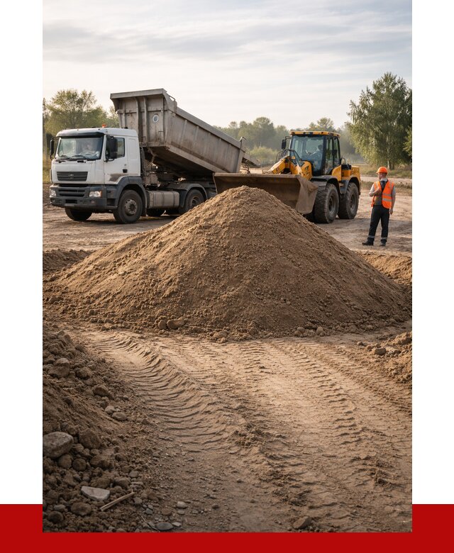 Купить песчаный грунт с доставкой в Сафонове от 4304 р. | ПРОНЕРУДСфн